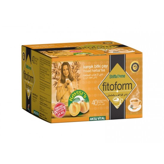 #1 FitForm Tea with L Carnitine - Turkish Herbal Slimming Tea with L Carnitine - First Slimming Tea Formula with L Carnitine - Weight Loss Tea - Improves Energy - Mixed Herbal Tea 40 bags - 80 gr 