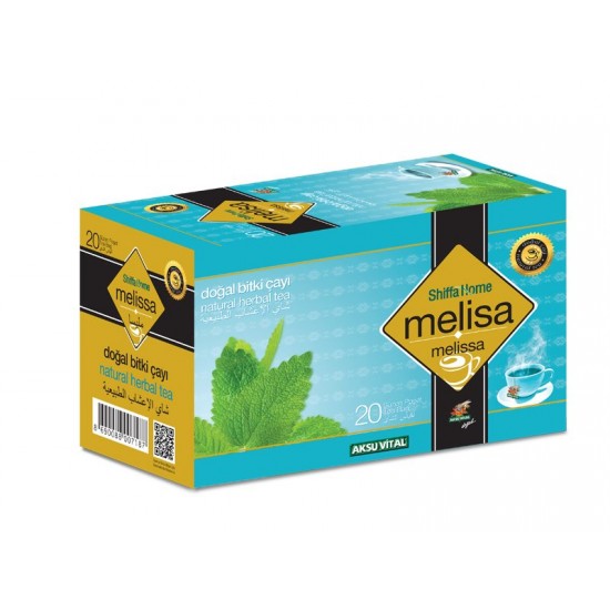 شاي المليسا, محصول تركي, مهدئ, الصحة النفسية 20 كيس, 30 غرام