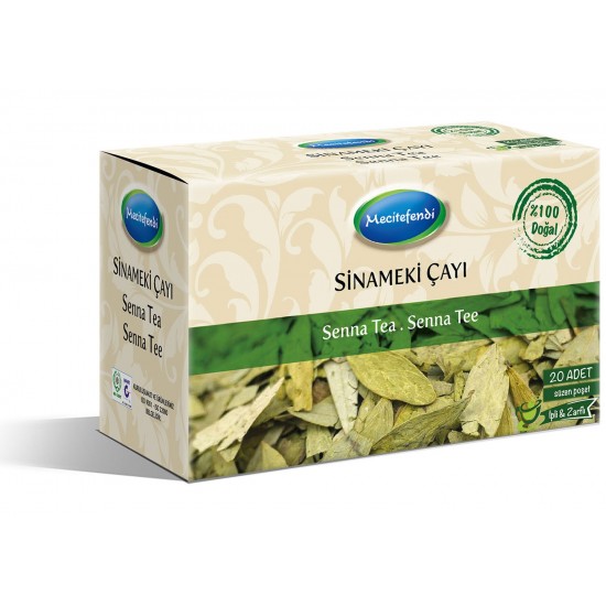 Senna Tea to Cure Constipation, Turkish Herbal Tea, 20 Teabags