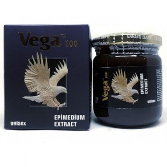 Turkish Vega 100 Honey, Epimedium Macun, Sexual Enhancer for Men and Women, Erection Increase, Delayed Ejaculation, 230gr