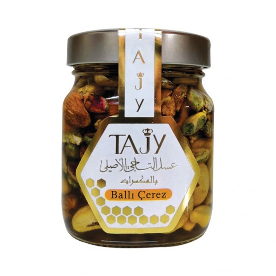 Honey with Nuts, Turkish Honey with Mixed Nuts, 365gr Honey with Nuts, Turkish Honey with Mixed Nuts, 365gr