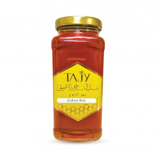 عسل التاجي, عسل الزلوع العضوي, عسل أزهار الزلوع. 475 غرام