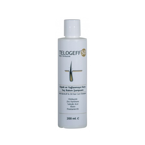 TELOGEFF SD Seborrheic Dermatitis Treatment Shampoo, Medicated Anti Dandruff Shampoo, Oily Hair Shampoo, Stops Hair Loss, Eliminates Scalp Flakes Formation, Pharmaceutical Product, Suitable for Long Term Use, 200 ml, 6.7628 fl oz TELOGEFF SD Seborrheic Dermatitis Treatment Shampoo, Medicated Anti Dandruff Shampoo, Oily Hair Shampoo, Stops Hair Loss, Eliminates Scalp Flakes Formation, Pharmaceutical Product, Suitable for Long Term Use, 200 ml, 6.7628 fl oz