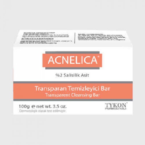 صابون ACNELICA لحب الشباب, صابون البثور والرؤوس السوداء, صابون فرط التصبغ, صابون منظف شفاف, صابون حمض الساليسيليك 2%, مصادق عليه من دائرة الاختبارات الجلدية, 100 غرام صابون ACNELICA لحب الشباب, صابون البثور والرؤوس السوداء, صابون فرط التصبغ, صابون منظف شفاف, صابون حمض الساليسيليك 2%, مصادق عليه من دائرة الاختبارات الجلدية, 100 غرام