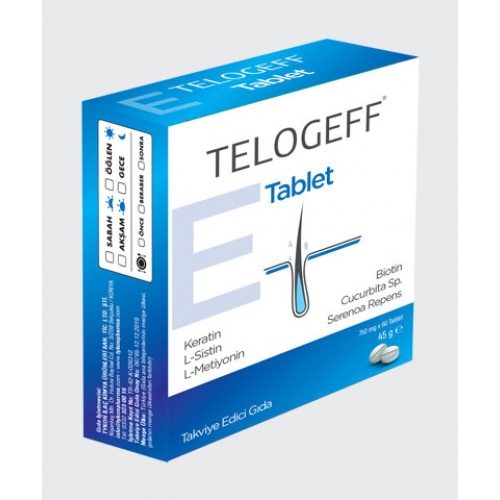Androgenetic Alopecia Treatment TELOGEFF Tablets For Men, Hair Nutrition, Saw Palmetto, Creatine, L-Cysteine, L-Methionine, Pumpkin extract, Hair Growth, Regrowth of Thinning Hair, Stops Hair Loss, 60 x 750 mg, 45 g Androgenetic Alopecia Treatment TELOGEFF Tablets For Men, Hair Nutrition, Saw Palmetto, Creatine, L-Cysteine, L-Methionine, Pumpkin extract, Hair Growth, Regrowth of Thinning Hair, Stops Hair Loss, 60 x 750 mg, 45 g