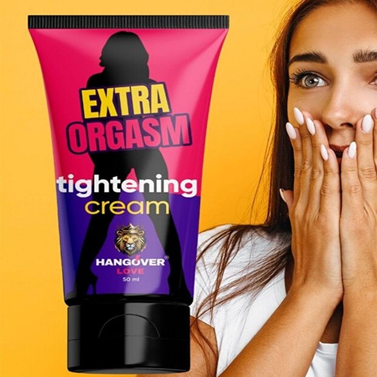 Extra Orgasm Tightening Cream 50 ml – Women's Vaginal Tightening Cream, Orgasm Enhancer & Female Arousal Cream for Pleasure