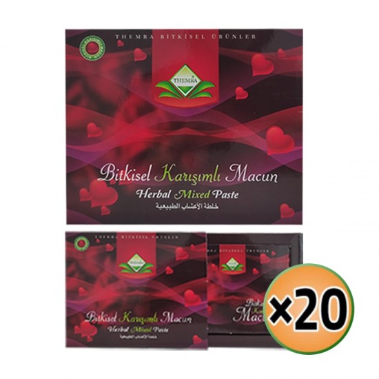 Epimedium Offers New Themra Epimedium Macun, Special Formula Macun, Original Epimedium Macun 20 × 144 gr