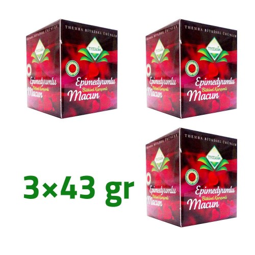Epimedium Turkish Honey, Epimedium Paste, Original Product, 3×43gr Epimedium Turkish Honey, Epimedium Paste, Original Product, 3×43gr