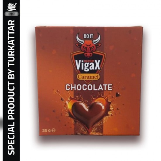 The Monster VigaX Caramel Chocolate, Caramel Chocolate for Lasting Energy, Enhanced Stamina & Ultimate Sexual Performance, 12×25GR The Monster VigaX Caramel Chocolate, Caramel Chocolate for Lasting Energy, Enhanced Stamina & Ultimate Sexual Performance, 12×25GR