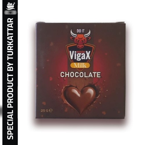 The Monster VigaX Milk Chocolate, Milk Chocolate, Aphrodisiac for Energy, Libido, Enhanced Stamina & Sexual Performance, 12×25GR The Monster VigaX Milk Chocolate, Milk Chocolate, Aphrodisiac for Energy, Libido, Enhanced Stamina & Sexual Performance, 12×25GR