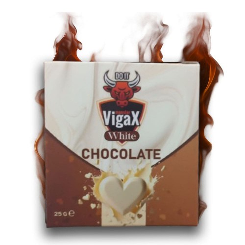 The Monster VigaX White Chocolate, White Chocolate for Energy, Libido Booster, Enhanced Stamina & Performance, Long-Lasting Effect, 12×25GR The Monster VigaX White Chocolate, White Chocolate for Energy, Libido Booster, Enhanced Stamina & Performance, Long-Lasting Effect, 12×25GR