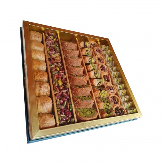 Turkish sweets, Assorted Turkish desserts Extra, Antep Pistachio delight, 850 gr