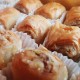 Turkish sweets, Turkish Super Baklava Fingers, Long-Lasting Dry Baklava Fingers with Walnut 425 gr