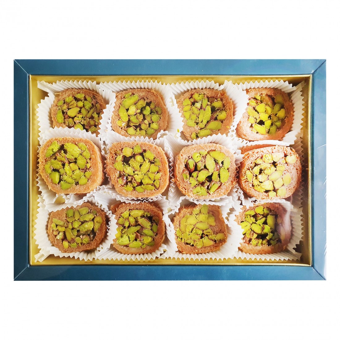 TurkAttar, Turkish sweets, Luxury Mabrooma Pistachio delight 380 gr