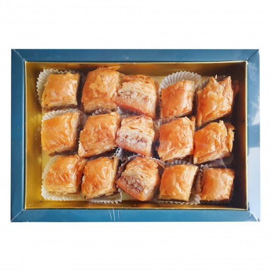 Turkish sweets, Turkish Baklava, Long-Lasting Dry Baklava with Walnut 490 gr