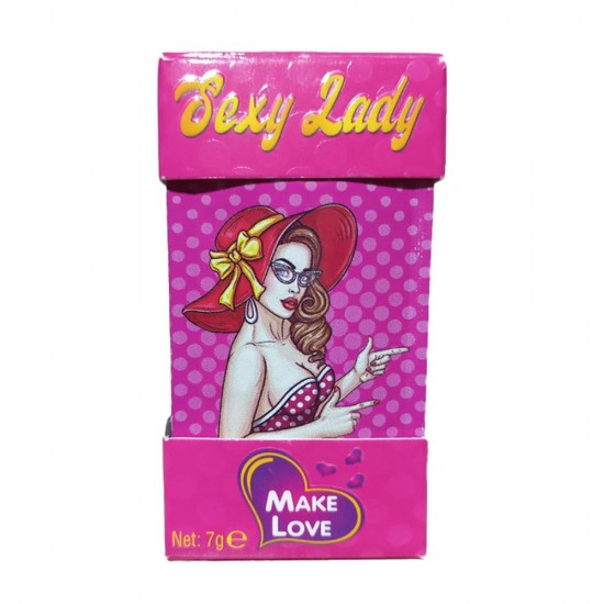 Sexy Lady Honey for Women, Natural Female Libido Booster for Energy and Arousal, 12 sachets x 7g