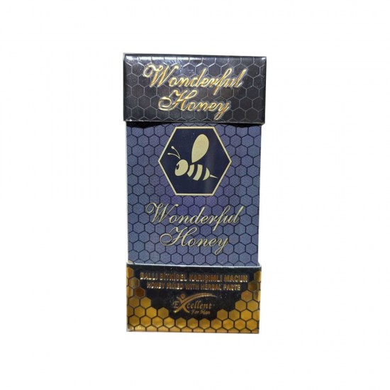 العسل الممتاز - عسل طبيعي لتقوية الذكورة وتعزيز الرغبة الجنسية والقدرة على التحمل والحيوية, 7 غ × 12 كيس