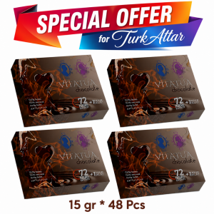 VITATUA Stick Paste Epimedium, Liquit Chocolate, 72-Hour Energy and 1-Hour Delay, Sexual Enhance Performance for Men and Women, 48 Sachet × 15 GR – FREE SHIPPING