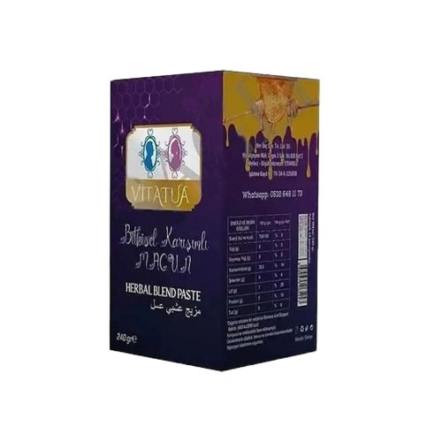 معجون فيتاتوا, مزيج عشبي للصحة الجنسية, يزيد من طاقتك وحيويتك الجنسية بشكل طبيعي, يعزز العلاقة الحميمة للرجال والنساء, 240 غ معجون فيتاتوا, مزيج عشبي للصحة الجنسية, يزيد من طاقتك وحيويتك الجنسية بشكل طبيعي, يعزز العلاقة الحميمة للرجال والنساء, 240 غ