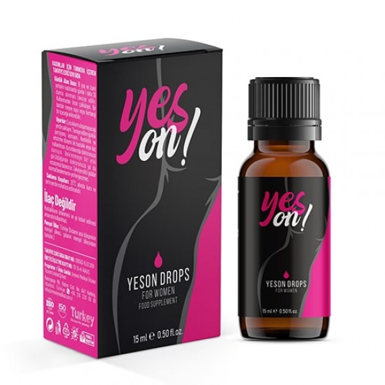 Yes On Drops For Women, Yes On Female Libido Enhancer, Sexual Enhancement for Women to Boost Sex Drive, 6 Herbal ingredients, 15 ml