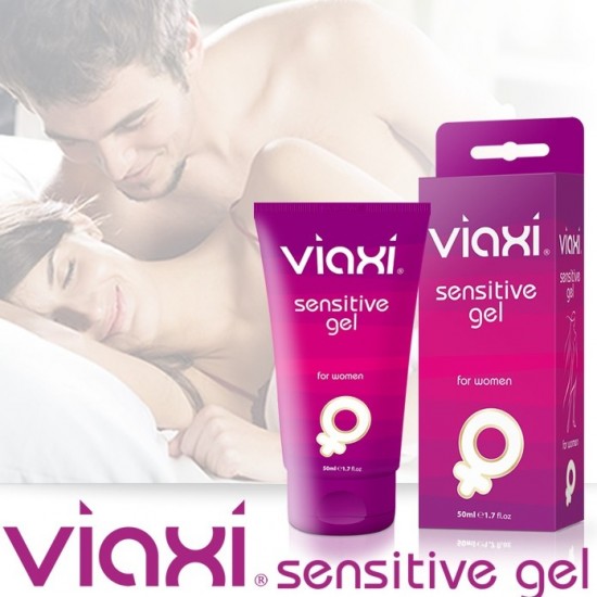 Viaxi Sensitive Gel, Woman Orgasm Enhancing Gel, Best Selling, 50 ml, 1.7 fl.oz.