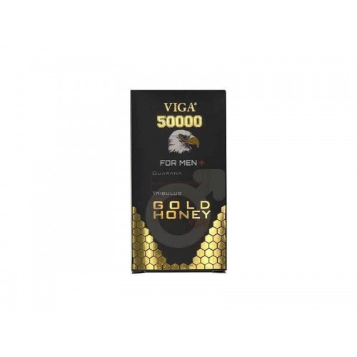 Viga 50000 Gold Honey, Unleash Your Inner Power with Natural Libido Boosting and Male Enhancement, 2 × 5 gr × 7 sachets Viga 50000 Gold Honey, Unleash Your Inner Power with Natural Libido Boosting and Male Enhancement, 2 × 5 gr × 7 sachets