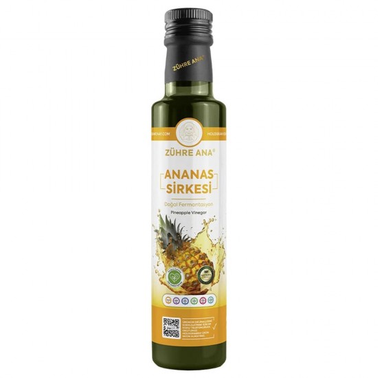 TurkAttar, ZÜHRE ANA Pineapple Vinegar – Natural Fermented Detox