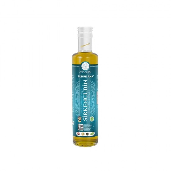 ZÜHRE ANA Sirkencubin – Natural Fermentation, Probiotic, Honey & Vinegar Drink for Digestion, Immunity, Energy and Detox, 250 ml