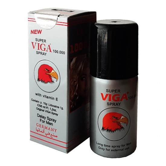 Super Viga 100000 Delay Spray For Men Penis Male Sex Aid Premature Ejaculation Last Longer 45 ml