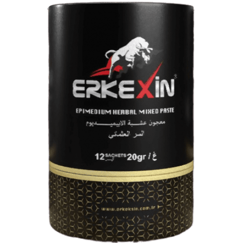 New Erkekxin Epimedium Macun with Ferula Root and Tripolis, Ottoman secret mix, 12 Sachets × 20 gr, 240 gr New Erkekxin Epimedium Macun with Ferula Root and Tripolis, Ottoman secret mix, 12 Sachets × 20 gr, 240 gr