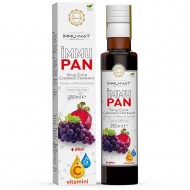 Immu Pan Black Grape Seed 250 ML – Antioxidant Liquid Extract with Vitamins & Minerals for Immunity, Cellular Health & Cancer Support