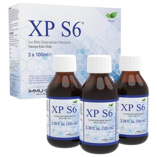 XP S6 Liquid Box 300 ML – Natural Herbal Liquid Supplement, Herbal Liquid Extract  for Immunity, Digestion, Energy & Overall Wellness