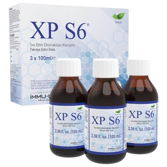 XP S6 Liquid Box 300 ML – Natural Herbal Liquid Supplement, Herbal Liquid Extract  for Immunity, Digestion, Energy & Overall Wellness