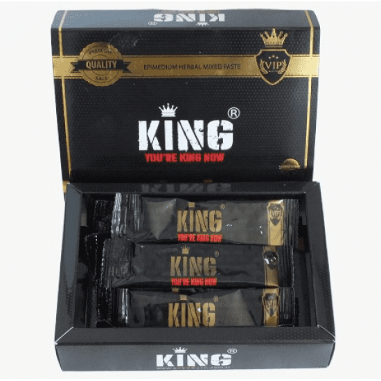 King Herbal Epimedium Macun Paste Aphrodisiac King Ready to Use Bags15 ×12, 180 gr