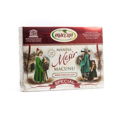 Mesir Paste of Manisa Special, Special Manisa Mesir Macunu, Glucose-Free, Paste of Sultans, Magic Turkish Paste, General Tonic For Good Health, Anti Flu, For Adults And Children, 200 Gr Mesir Paste of Manisa Special, Special Manisa Mesir Macunu, Glucose-Free, Paste of Sultans, Magic Turkish Paste, General Tonic For Good Health, Anti Flu, For Adults And Children, 200 Gr