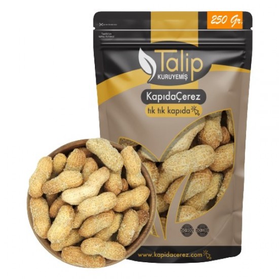 Salted Roasted In-Shell Peanuts 250gr
