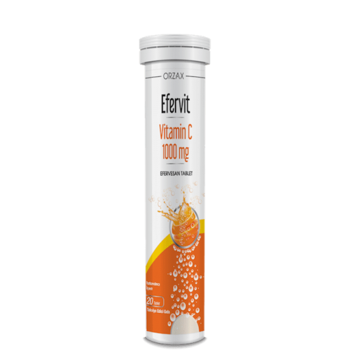 Orzax Efervit Vitamin C 1000 mg 20 Effervescent Tablets x 2 Orzax Efervit Vitamin C 1000 mg 20 Effervescent Tablets x 2