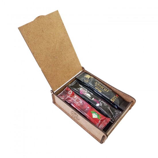 Epimedium Chooser Special Pack, Marvelous Wooden Box Contains The Most Popular 10 Sachets, Choose What Suits Your Body, 10 Bags, 145 Gr