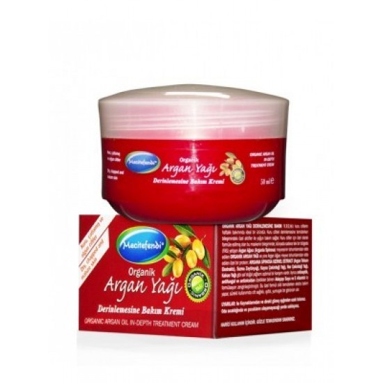 Natural Argan Oil Cream for Face and Hand Care (50ml)