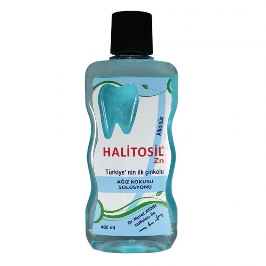 Halitosil ZN Anti-Odor, Herbal Anti Odor, Alcohol Free, 400 ml