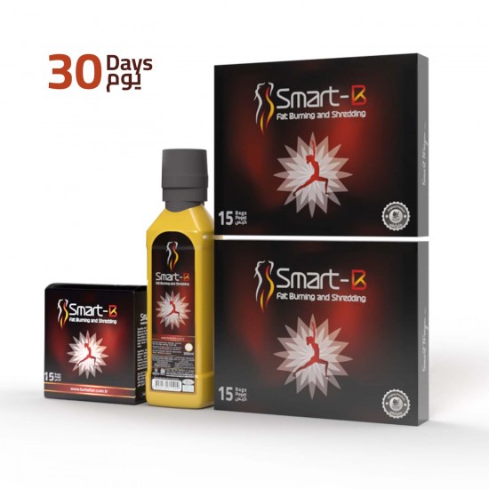 Smart B Turkish Slimming Set, 1-Month Plan, 30 -Doses of Slimming Paste, Slimming Oil, Slimming Tea, 8-12 kilos within 30-45 days, Weight Loss & Fat Burning Safely