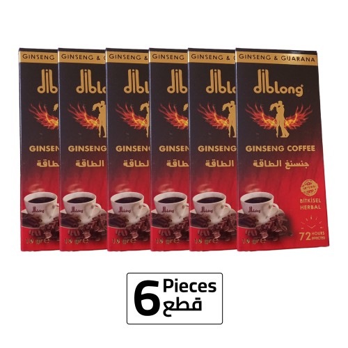 Diblong Turkish Coffee, Energy Coffee with Ginseng and Guarana, For Erectile Dysfunction and Sexual Performance, 72 Hours Effect, 6×10, 60 g Diblong Turkish Coffee, Energy Coffee with Ginseng and Guarana, For Erectile Dysfunction and Sexual Performance, 72 Hours Effect, 6×10, 60 g