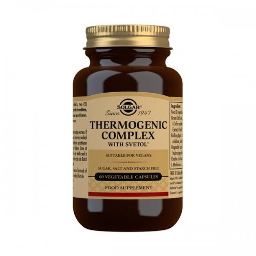 Solgar Thermogenic Complex with Svetol 60 Vegetable Capsules  Solgar Thermogenic Complex with Svetol 60 Vegetable Capsules