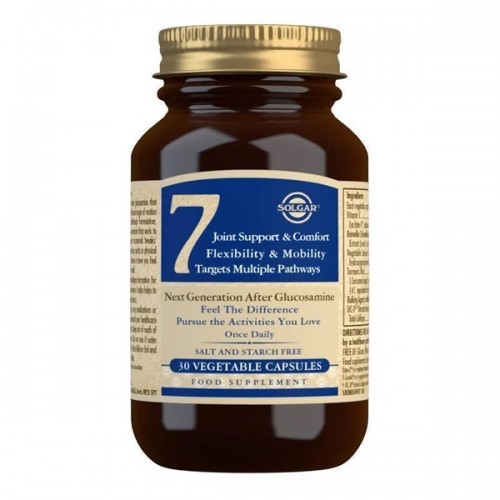 Solgar, No. 7, 30 Vegetable Capsules, Joint Support & Comfort Solgar, No. 7, 30 Vegetable Capsules, Joint Support & Comfort