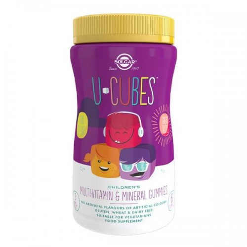 Solgar, U-Cubes, Children Multi-Vitamin & Mineral Gummies, 60 Gummies Solgar, U-Cubes, Children Multi-Vitamin & Mineral Gummies, 60 Gummies