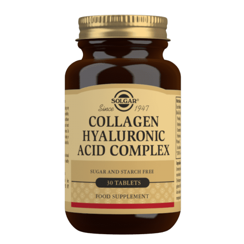 Solgar Collagen Hyaluronic Acid Complex 30 Tablets Solgar Collagen Hyaluronic Acid Complex 30 Tablets