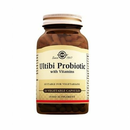 Solgar, Ultibi Probiotic with Vitamins, Immune Formula 30 Vegetable Capsules