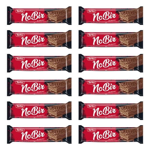 شوكولاتة تركية - شوكولاته توركو No:1 نمبر ون ويفر مغطى بشوكولاته الحليب 35 غرام عبوة 12 قطعة شوكولاتة تركية - شوكولاته توركو No:1 نمبر ون ويفر مغطى بشوكولاته الحليب 35 غرام عبوة 12 قطعة