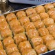 Hafiz Mustafa Turkish Baklava Premium Dry Pistachio Baklava FREE SHIPPING X Large Metal Box 2200 gr 77.60 oz