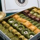 Hafiz Mustafa FREE SHIPPING Turkish Baklava SUPER Premium Baklava Assortment Pistachio Chocolate X Large Metal Box 2200 gr 77.60 oz